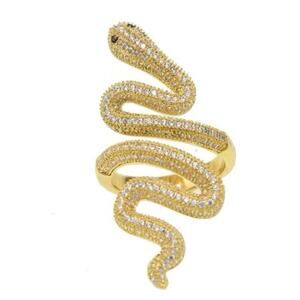 Taylor Swift Reputation Snake Ring Yellow Gold Similar Version Rep